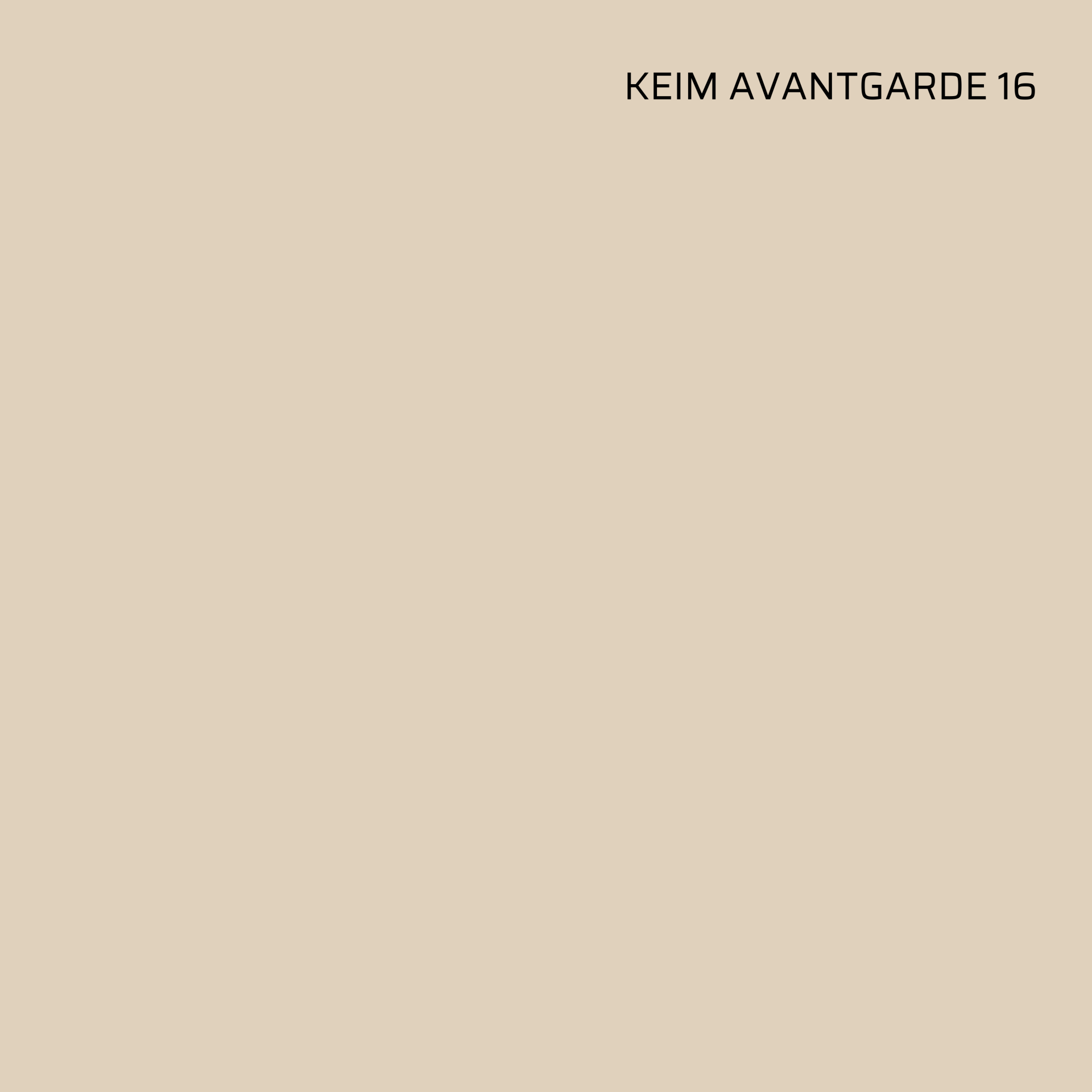 KEIM AVANTGARDE 16 Silikat İç Mekan Boyası