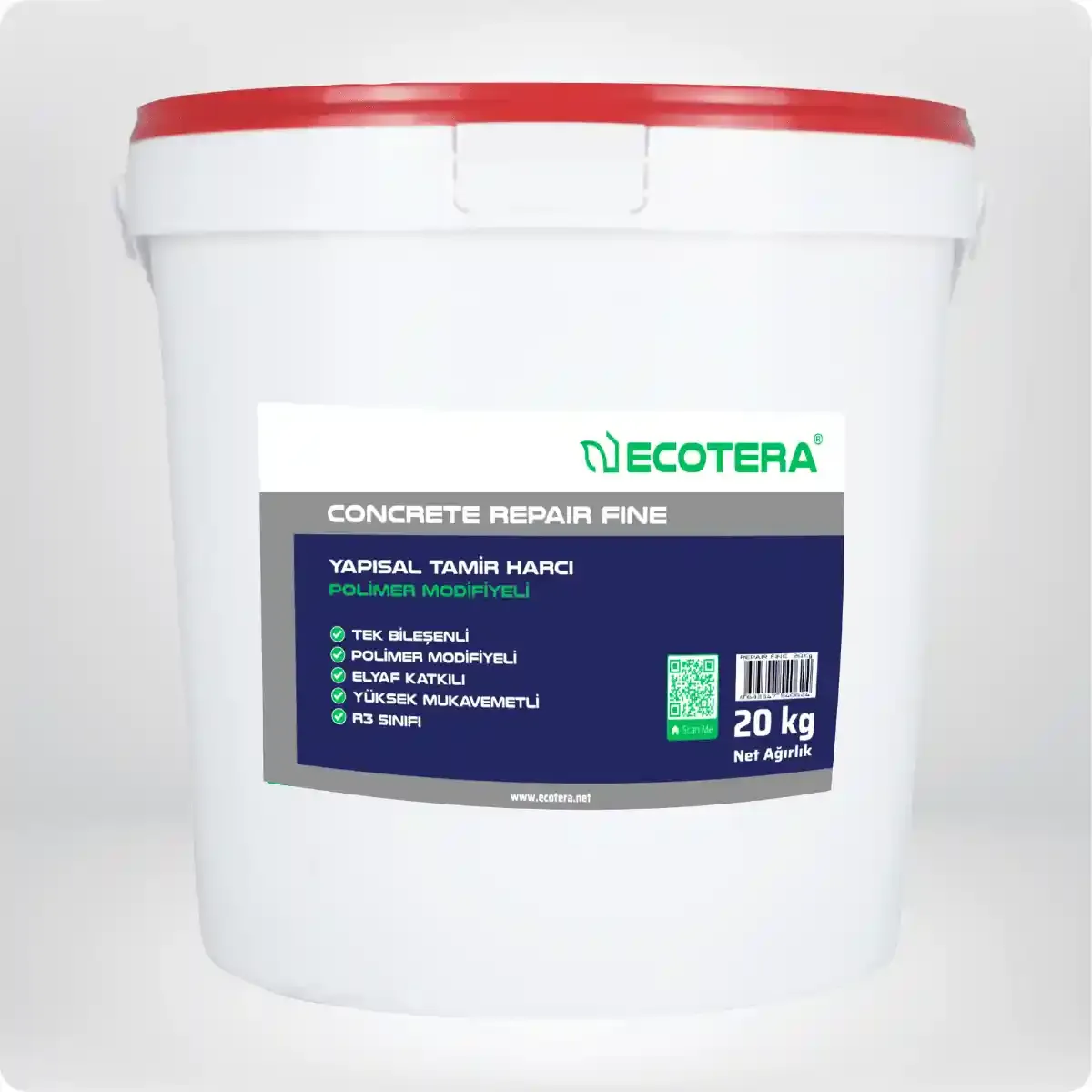 Concrete Repair Fine - Beton ve Brüt Beton İnce Düzeltme Harcı