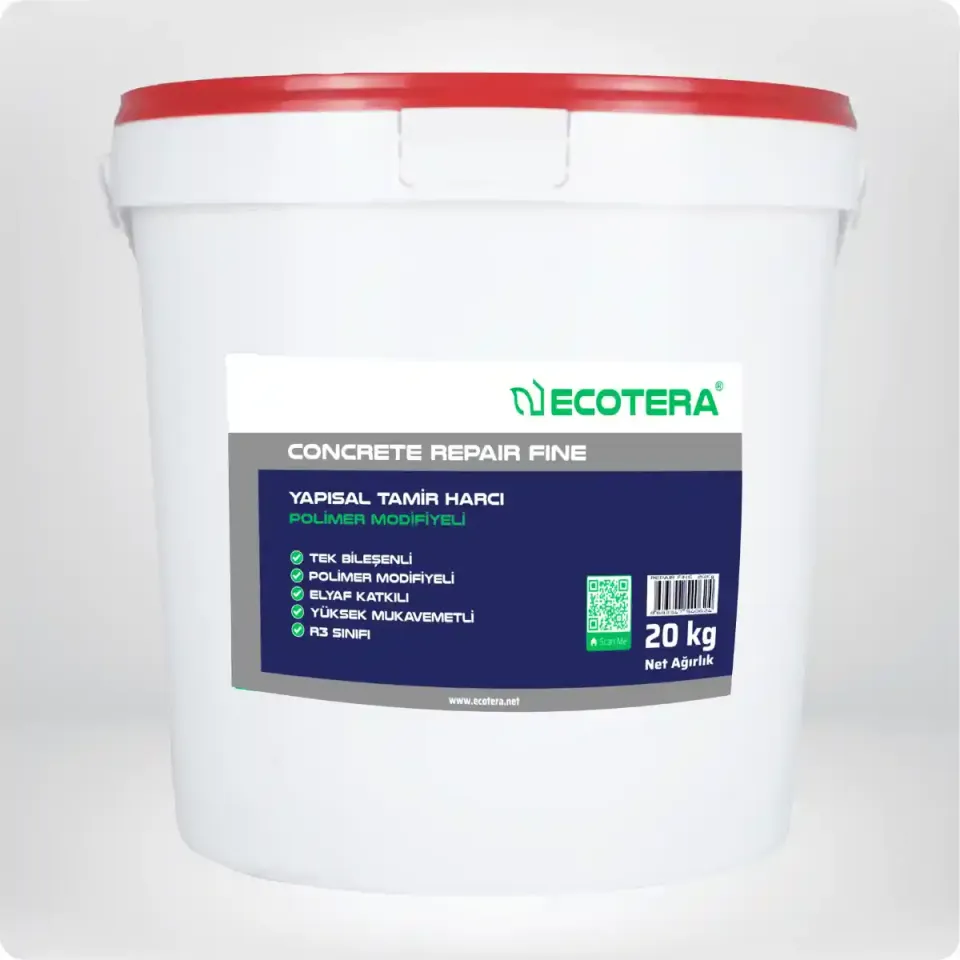 Concrete Repair Fine - Beton ve Brüt Beton İnce Düzeltme Harcı