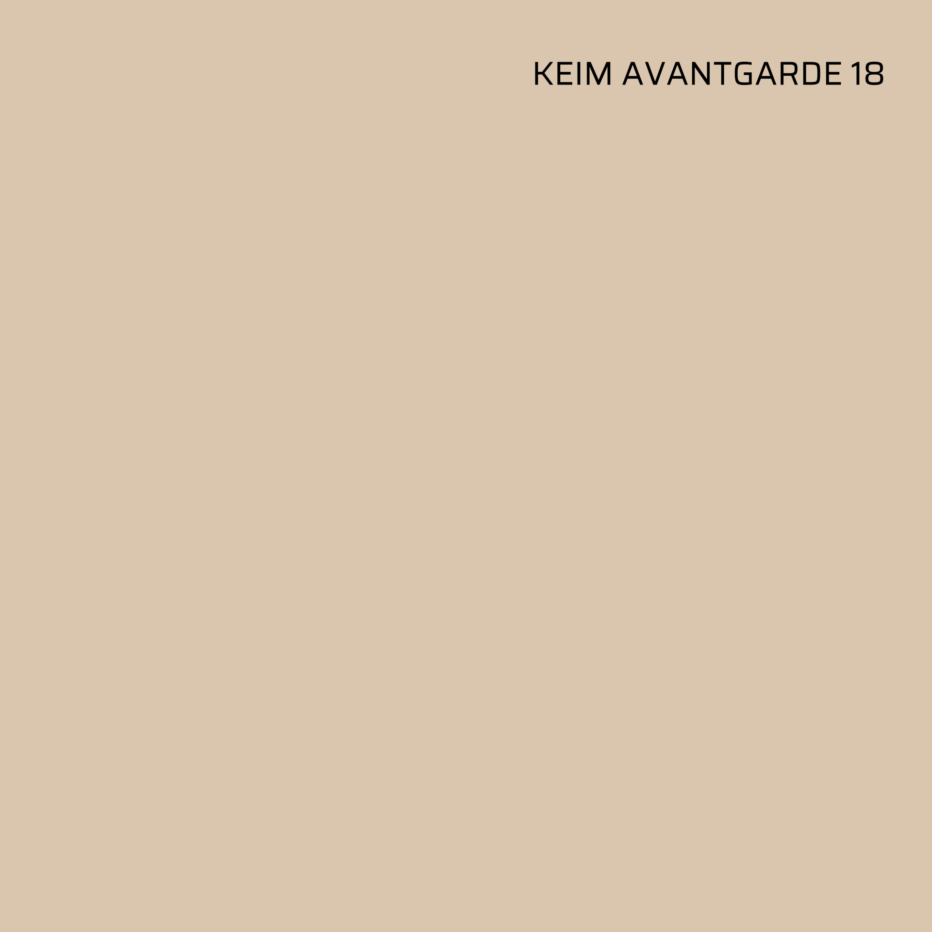 KEIM AVANTGARDE 18 Silikat İç Mekan Boyası