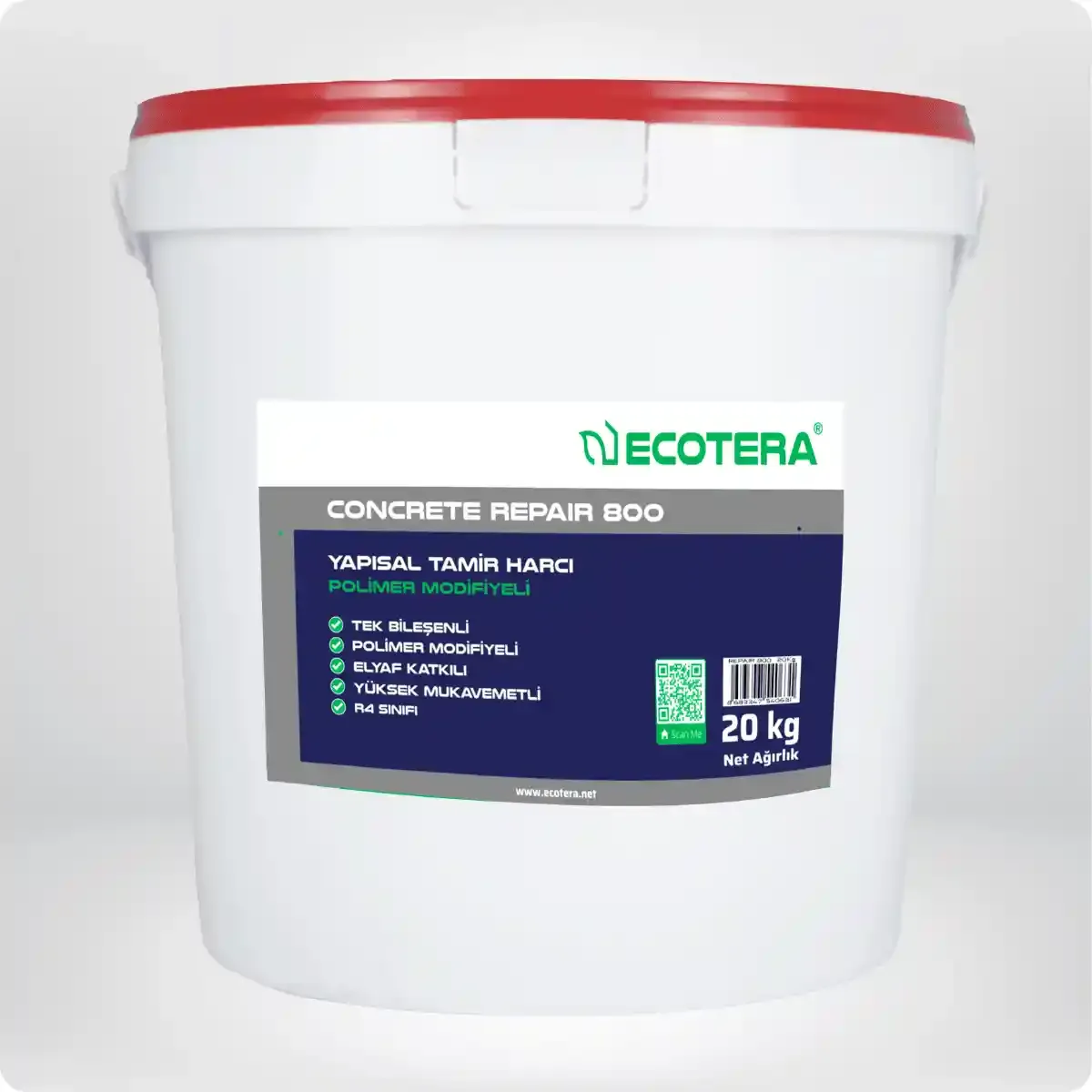 Concrete Repair 800 - Beton ve Brüt Beton Onarım Harcı