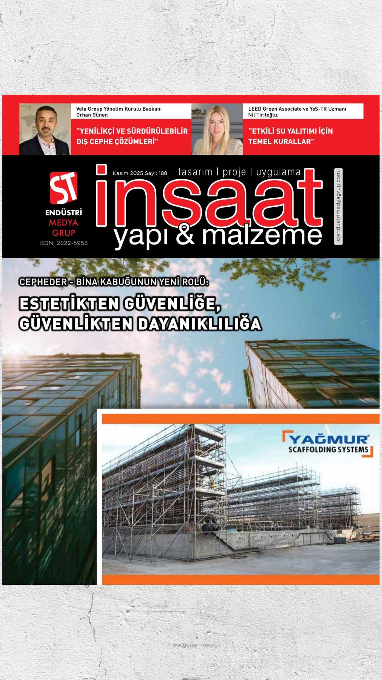 ST İNŞAAT DERGİSİ KASIM LETOON MİMARLIK